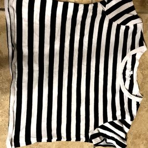 Striped crop top